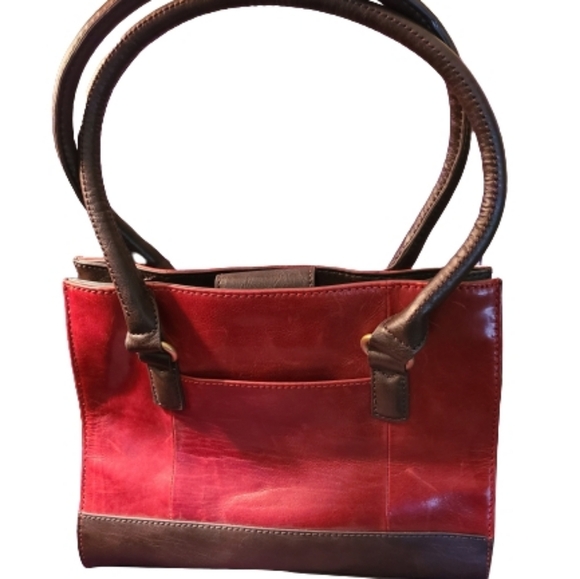 New Tigananello Leather Shoulder Handbag - Picture 2 of 2